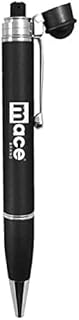 Mace Brand Compact Stun Flashlight, Features Powerful LED Light with 3 modes, Includes Belt Clip and Power Cord, Great for Self-Defense, Black