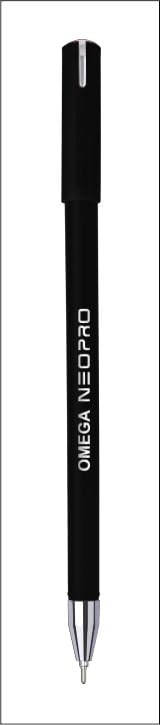 Omega NEOPRO Ball Pen (Pack of 5)50 pcs Black Colour Barrel with