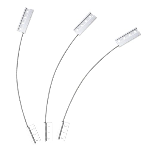 LIFKOME 3 Pièces Dispositif de Sécurité Anti-chute pour Fenêtres Acier Inoxydable Ancrages Sûrs Limiteur Ouverture pour Protection Domestique