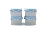 Original Tupperware Tupperware Eidgenosse Plus 350 ml (4) himmelblau Vorratsdose A141 Vorrat Dose Modular