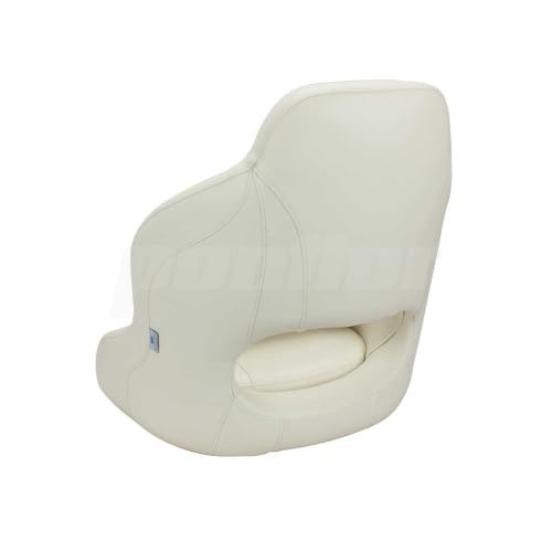 Bootssitz/Bootsstuhl/Steuerstuhl "NAHE", FlipUp-Funktion, Boot Yacht Farbe weiss