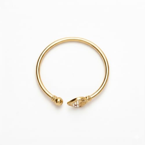 Image of Unisex panchaloha /Impon /Five metal bracelet /kaapu /kada - Vel & Balls | Balls vel kaappu