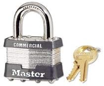 Master Lock 470-3KA-3753 4 Pin Tumbler Laminatedpadlockkey Key