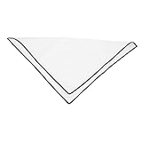 Holibanna Pañuelo Rociero De Algodón Para Traje Pañuelo De Bolsillo Para Hombre y Cómodo