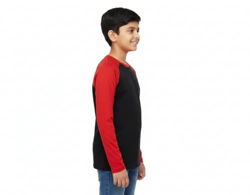Image of Clotth Theory Boys Printed Bio Washed Cotton Full Sleeve T-Shirt for Boys
