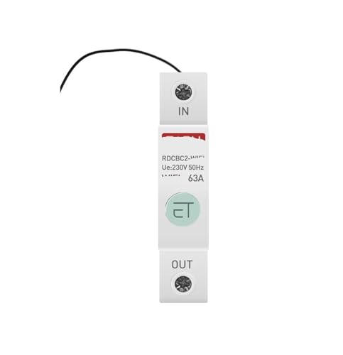 Consommation KWh maîtrisée avec ce compteur rail 1P monophasé complet
