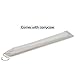 Trademark Innovations 3.3' Canvas A-Frame Teepee With Carry Case - Customizable Canvas Fabric (White)