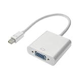 Il s'agit d'un câble adaptateur Mini DP vers VGA HD, un convertisseur MiniDP vers for ordinateur Apple à surveiller.