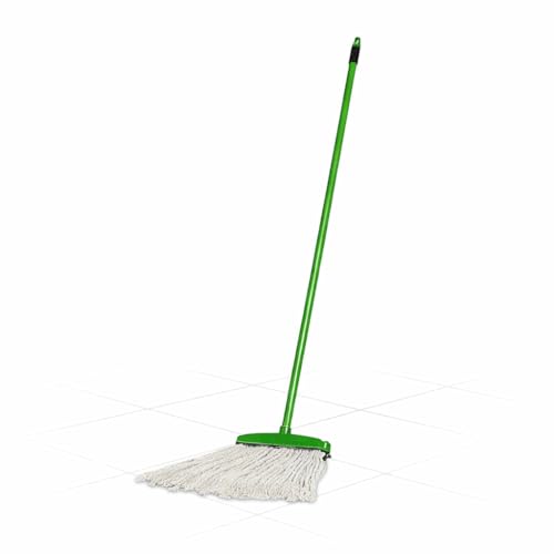 Image of TEKCOOL Moppers for Cleaning Floor Tekcool Microfiber Magic Mop for Floor Cleaning,Home Hands Free Squeeze Mop, Stainless-Steel Handle, Bucket Less and Microfiber Refill (Green)