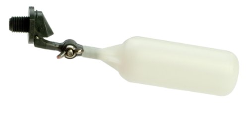 Kerick Valve MA2S2 PVC Mini Float Valve, Standard Mount, Adjustable Arm, 1.5 gpm at 60 psi, 1/4