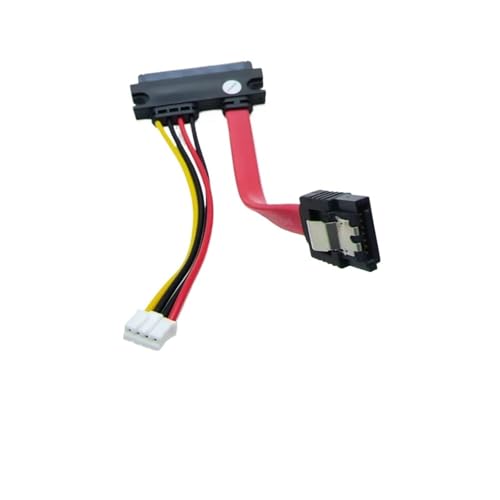 Cable de datos 22pin a SATA y 4pin, 10 cm miniatura 5