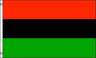 3x5 African Union Flag Banner – 100% Polyester – Afro Continent Black Power