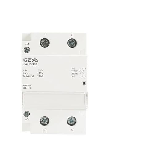 Contacteur domotique 2P 100A pour piloter le chauffage de la maison