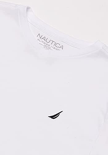 Nautica Boys' Legacy Short Sleeve V-Neck T-shirt, Legacy White, 18-20 - 2