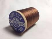 Spool Size 0 Graphite Gray #577 NYLON THREAD Utica "Silke" 800 yards