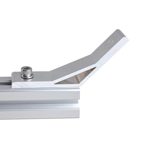 ONLISUM 10 Stück Winkelverbinder,135 Grad winkel Befestigungsmaterial,Aluprofil 30x30 Aluminium winkelverbinder ,Winkel Metall zum Verbinden von 3030 Aluminiumprofilen