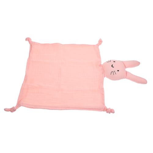 Beatifufu ちゃん用インファントスナッグルブランケット 柔らかい綿素材 ベビー 安?巾 小さめ お昼寝 タオルケット かわいい猫耳デザイン 新生児 幼児向け