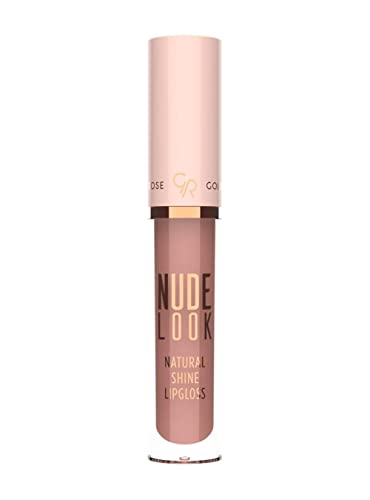 Nude Look Natural Shine Lip Gloss - Light-Feeling, Super Moisturizing, And Glides On Easily Natural Lip Gloss (01) #TOP15