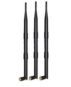 XpertTech 9dbi Antenna Sucker Rubber Duck Omni Directional Wi-Fi Antenna with SMA Male Connector Freq. 2.4GHz / 5.8GHz for Wireless Modem, GSM Landline, Router, PCI/PCIe Card, USB Adapter- 3 pcs.-picture-18