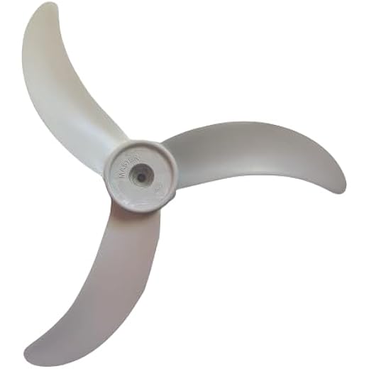 Home Shield 400 mm (16 inch BUSH Plastic Blade) || For Wall fan & Table Fan || Heavy BLADE with BUSH (8mm Diameter hole)