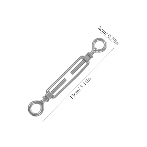 Tensor de cable ajustable ojo y ojo de acero inoxidable miniatura 2