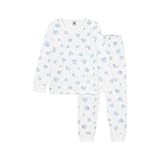 [プチバトー] パジャマ A0EAEB オフホワイト/マルチカラー 10才 140cm