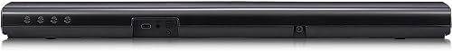 LG Barre de Son système 2.1 SQC1 | 160W | Caisson de Basses sans Fil | SQC1, Noir