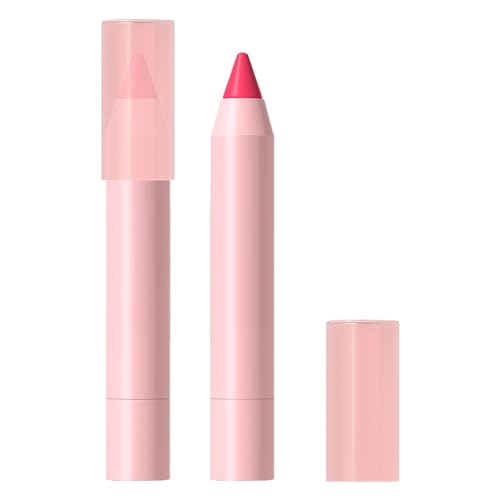 Juego de pintalabios vegano de 18 colores, lápiz labial rojo, maquillaje duradero, no se decolora, juego de aumento de labios de 2,8 g (N, talla única)