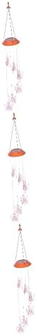 Abaodam Patio Lights 3pcs Solar Decorative Lights Out Door Solar Lights Backyard Hanging Decoration Solar Wind Bell Lamp Hanging Solar Lights Outdoor