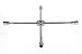 GEDORE 28 LR 4-Way Wheel Wrench 27x30x32x33 mm 750x750 mm