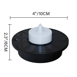 La Mejor review de Portavelas flotantes para piscina para comprar hoy. 17 Imagen adicional