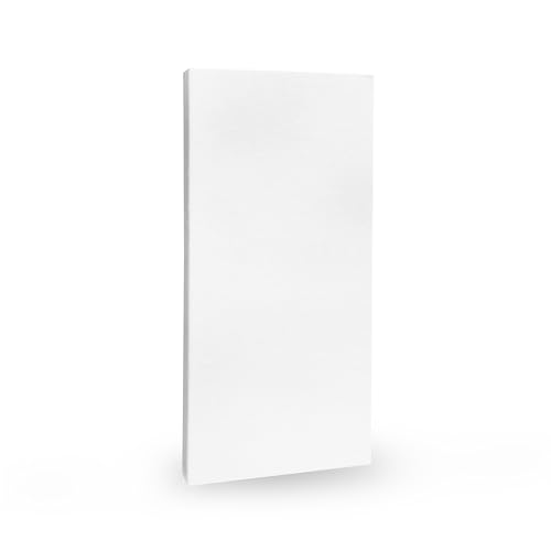 Soundsulate Paneles Acústicos para Pared Cubiertos de Tela, (24" x 48" x 1") - Hecho en USA (Blanco - 224) miniatura 1