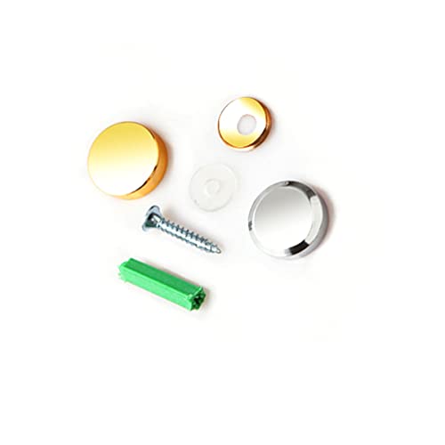 Mirror Screws 18mm Pure Copper Solid Bevel Mirror Screw Cap Cover Mirror Nails for Decorative Mirror Sign/Advertising Hardware - Image 3