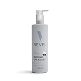 Bevel Leave In Conditioner for Men - Curly Hair Conditioner with Hemp Seed Oil and Biotin, Detangles Moisturizes and Strengthens Hair, 7 Oz