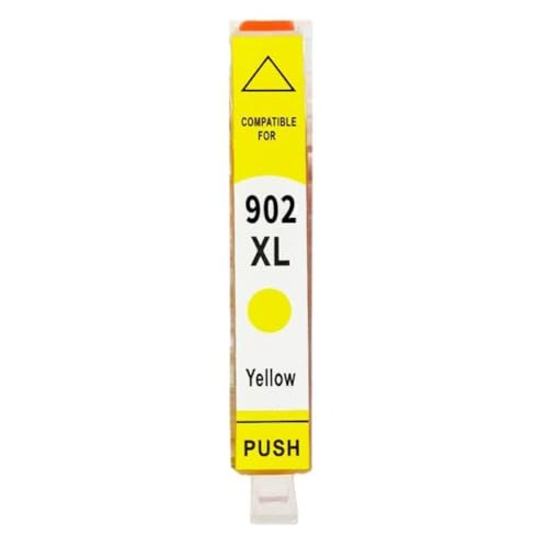 Cartouche 902XL jaune compatible avec Officejet Pro 6961 6963 6970 6979