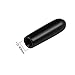 uxcell 100pcs Rubber End Caps 3mm ID Vinyl Round Tube Bolt Cap Cover Screw Thread Protectors Black
