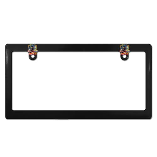 カーズ ナンバープレート フレーム ナンバーフレーム 普通車 軽自動車適用 装飾ボーダー タグ装飾 耐久性 カーアクセサリー 錆びにくい おしゃれ ?り物