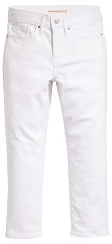 Levi's Pantalones Capri para Mujer 311 Shaping Skinny, Blanca Suave y Limpia, 25W