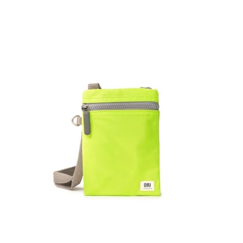 Image of ORI LONDON Crossbody Bag - Chunky Zip, Adjustable Strap, & Multi Pockets for Mobile Phones, Cards & More - Chelsea
