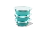 Original Tupperware Tupperware Kühlschrank Hit-Parade 600 ml helles türkis (3) Dose große Hitparade Panorama