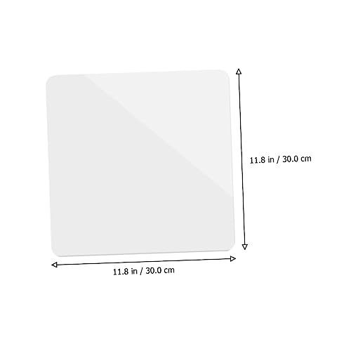 Uonlytech 1 Unidade Placa De Fotografia Acrílica Placa De Reflexão Acrílica Placa De Fotografia Refl
