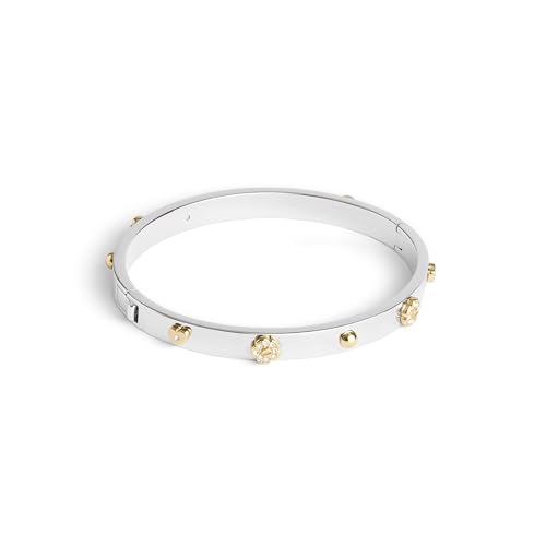 Coach Women's Signature Mixed Motif Bangle Bracelet3