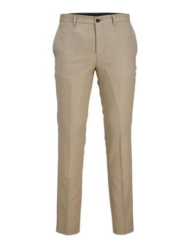 Pantalon de costume habillé JACK & JONES JPRSOLAR noir pour adolescent
