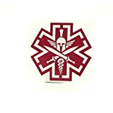 TacMed EMT - Spartan Heavy Duty Vinyl Decal - RED