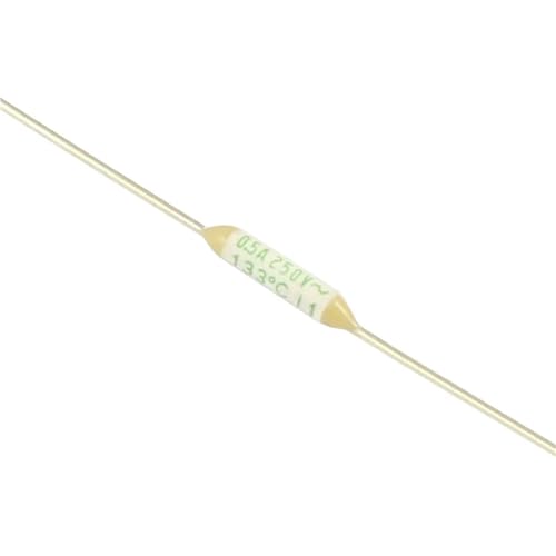 Fusible thermique type 424 axial de 500mA protégeant contre la surchauffe