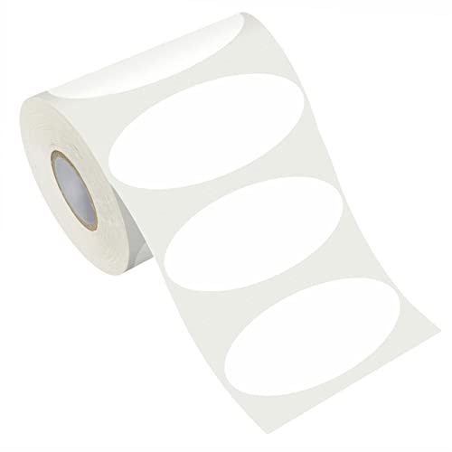 500 Etiquetas de Despensa del Congelador, Impermeable Resistente al Desgarro Retirable Sin Residuos para Envases de Alimentos Tarros Cocina Restaurante Organización de Almacenamiento