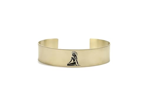 Bracelet Pharaon Égyptien, finis les bijoux ternes avec cette manchette or 24k