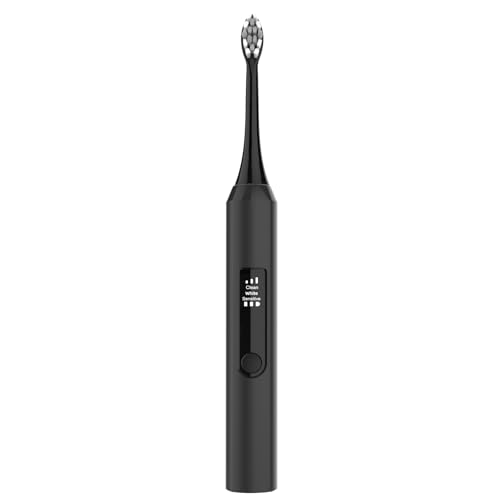 Elektrische Zahnbürsten für Erwachsene, 40.000 VPM Sonic Elektrische Zahnbürste mit 8 Bürstenköpfen, USB-C wiederaufladbare Zahnbürste mit Reiseetui, 3 Modi, 3 Intensitätsstufen, 2-Minuten-Timer, IPX7