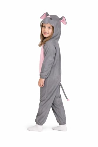 Image of Raj Costume Animal Fancy Dress Costume for Boys & Girls | Hooded Full Body Wildlife Zoo Animal Jumpsuit | Soft Costume for School Function, Fancy Dress, Halloween, Birthday, Cosplay & Role Play