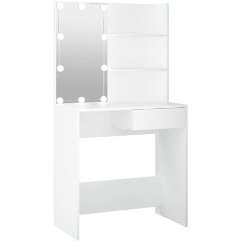 Coiffeuse homozy avec Miroir LED Cover